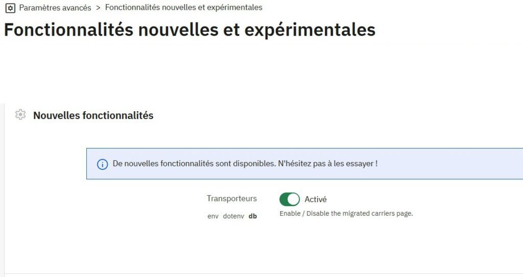 Mondia relay configuration bug prestashop